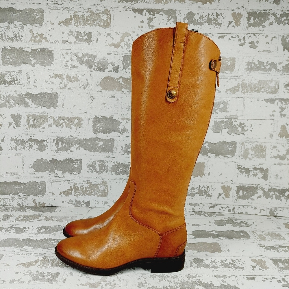 Sam Edelman Tan Heeled Boots